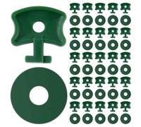 Greenhouse Twist Clips Supporting Installation Of Light Diffusion Films And Insect Exclusion Netting Systems(100Pcs)