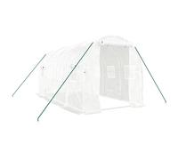 Greenhouse Walk in Greenhouse with Steel Frame Patio Outdoor Grow House vidaXL