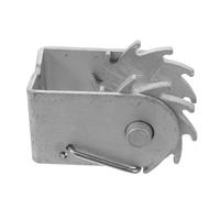 Greenhouse Wire Tensioner Tool, Steel Inline Tightener for Trellis Systems | Metal Build, Silver Finish, Quick Setup Design, for Vineyards, Orchards and Melon Supports