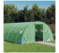 Greenhouse with Steel Frame Green 24 m 6x4x2 m