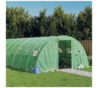 Greenhouse with Steel Frame Green 56 m 14x4x2 m