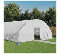 Greenhouse with Steel Frame White 72 m 12x6x2.85 m