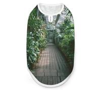 Greenhouse with Tropical Plants Cute Dog Vest Pet Clothes Sleeveless Shirt