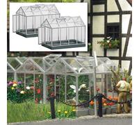 Greenhouses (Pack of 2) HO/OO Gauge Busch 1400
