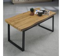 Greenhurst Live Edge Wide Coffee Table in Light Tan Greenhurst Light Tan