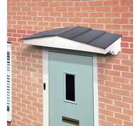 Greenhurst Deluxe Apex Door Canopy - White