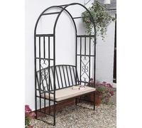 Greenhurst Huntingdon Arch & Bench Grey