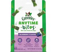 Greenies Anytime Bites Bite-Size Treats For Dogs Blueberry Flavor 65-Chew Treats