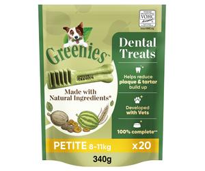 Greenies Canine Dental Chews - Petite (340g / 20 treats)