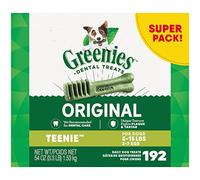 Greenies Dental Treats Original For Teenie Dogs 5-15 lbs. Super Pack 192-Count
