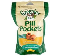Greenies Dog Capsule Pill Pockets | Chicken 30 count - Pack of 4