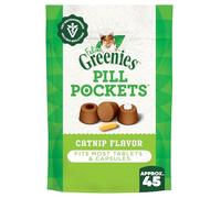 Greenies Feline Pill Pockets Catnip Flavor For Tablets & Capsules 45-Count