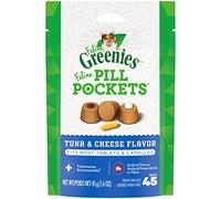 Greenies Feline Pill Pockets Tuna & Cheese Flavor (Tablet & Capsule) - 45 Count