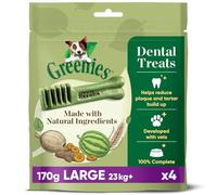 Greenies The Smart Dental Treat 24 Chews, Daily Original Large Dog Treats, Pack of 6 (4 x 170 g)