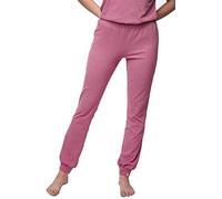 greenjama Women's GOTS Certified Jersey Pant Pajama Bottom, Grape, 36