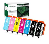 Greenjob 378XL Ink Cartridges Replacement for Epson 378 Ink Cartridges Multipack Compatible with Expression Photo XP-8500 XP-8505 XP-8600 XP-8605 XP-8700 XP-8000 XP-8005 Printer (7-Pack)