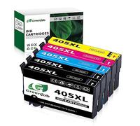 Greenjob 405XL Ink Cartridges Multipack Replacement for Epson 405 XL Compatible with Workforce Pro WF-3820 WF-4820 WF-7310 WF-7830 WF-7835 WF-7840 WF-3825 WF-4825 WF-4830 Printer (5-Pack)
