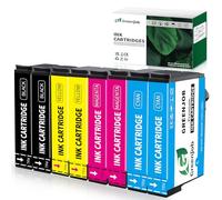 Greenjob 405XL Ink Cartridges Multipack Replacement for Epson 405 XL Compatible with Workforce Pro WF-3820 WF-4820 WF-7310 WF-7830 WF-7835 WF-7840 WF-3825 WF-4825 WF-4830 Printer (8-Pack)