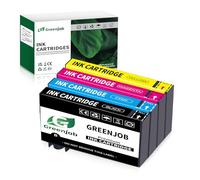 Greenjob Compatible 405XL Ink Cartridges Multipack Replacement for Epson 405 XL Compatible with Workforce Pro WF-3820 WF-4820 WF-7310 WF-7830 WF-7835 WF-7840 WF-3825 WF-4825 WF-4830 Printer (4-Pack)