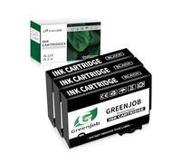 Greenjob Compatible 604XL Black Ink Cartridge Replacement for Epson 604 Ink Cartridges Multipack Compatible with Expression Home XP-2200 XP-2205 XP-3200 XP-3205 XP-4200 XP-4205 WF-2910 (3-Black)