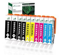 Greenjob PGI-580XXL CLI-581XXL Replacement for Canon 580 581 Ink Cartridges