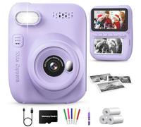 GREENKINDER Kids Camera Instant Print 3.0'' Screen, Girls & Boys Age 3-12