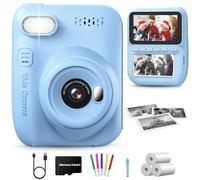 GREENKINDER Kids Camera Instant Print 3.0'' Screen, Girls & Boys Age 3-12