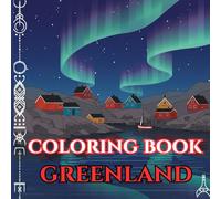 Greenland Calm | Adult Coloring Book of Icebergs, Auroras & Arctic Traditions: 50 Simple, Relaxing Pages with Gentle Intricate Patterns - Icefjords, ... Lights (Adult Coloring Book. World Series.)