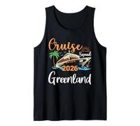 Greenland Cruise Squad 2026 Family Holiday Matching Tank Top