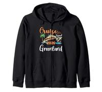 Greenland Cruise Squad 2026 Family Holiday Matching Zip Hoodie