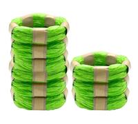 Greenland® Eco-Friendly Refill Film Rings Compatible with Tommee Tippee Simplee Sangenic & Twist & Click (9-Pack Green)