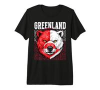 Greenland Fan Polar Bear Greenlander Premium T-Shirt