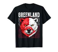 Greenland Fan Polar Bear Greenlander T-Shirt