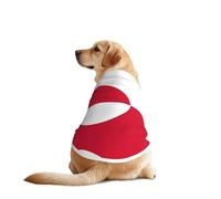 Greenland Flag Dog Shirt Vest Lightweight Stretchy Dog T-Shirts, for Medium, and Large Breeds, for Walking, Outdoor Activities