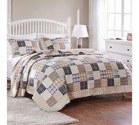 Greenland Home 2-Piece Oxford Quilt Set, Twin, Multicolor