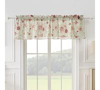 Greenland Home Antique Rose 100% Cotton Extra-Wide Window Valance, 84 W x 19 L inches - Blue