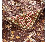 Greenland Home Barefoot Bungalow Audrey Throw Blanket, Chocolate