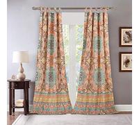 Greenland Home Barefoot Bungalow Olympia Curtain Panel Pair