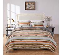 Greenland Home Barefoot Bungalow Painted Desert Quilt Set, 3-Piece King/Cal King, Rose