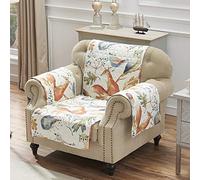 Greenland Home Barefoot Bungalow Willow Slipcover, Arm Chair, Natural