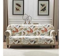 Greenland Home Barefoot Bungalow Willow Slipcover, Sofa, Natural