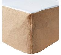Greenland Home Bed Skirt, Burlap, Natural, Queen