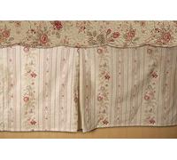 Greenland Home Bed Skirt, Cotton, Multicolor, Twin