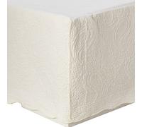 Greenland Home Bed Skirt, Ivory, King