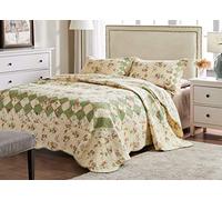 Greenland Home Bliss Twin Quilt Set