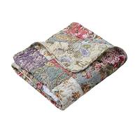 Greenland Home Blooming Prairie Quilted Patchwork Throw