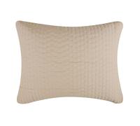 Greenland Home Fashions Homestead Modern Artisan Reversible Matelassé Pillow Sham, King, Natural