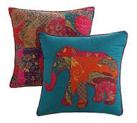Greenland Home Fashions Jewel Dec. Pillow Pair Accessory-Multi, Multicolor