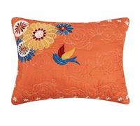 Greenland Home Pillow Sham, Orange, Standard, 20 x 26 inches