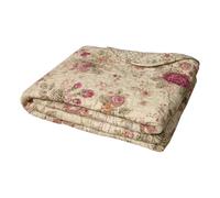 Greenland Home Throw Blanket, Cotton, Ecru, 50 x 60 inches